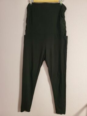 2-pack Black Maternity Leggings